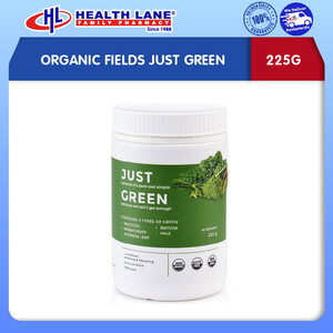 ORGANIC FIELDS JUST GREEN 225G